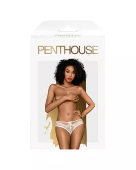 Penthouse Adore Me Damen-Slips - Weiß S/M