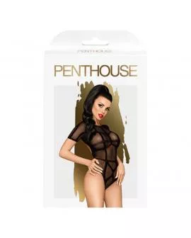 Penthouse Be Mine Teddy Schwarz - Größe S