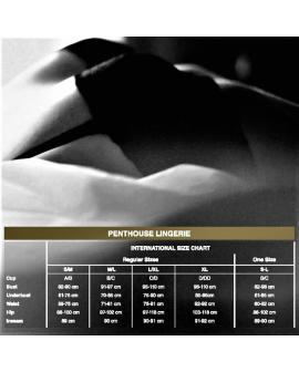 Penthouse Classified Tanga - Orange L/XL