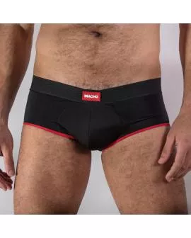 MACHO - MS24R Kurze Unterhose Dunkelrot XL