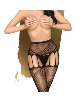 PENTHOUSE - NO EXCUSES STRUMPFHOSE IM STRAPS-LOOK S