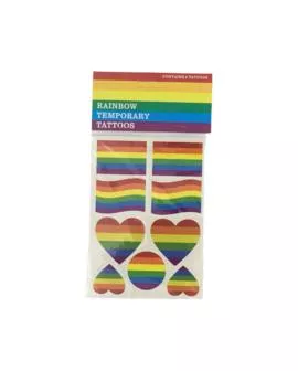 PRIDE - Erotische LGBT-Flaggen-Tattoos