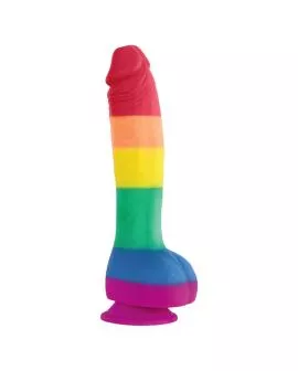 PRIDE - LGBT Regenbogenflagge Dildo 19 cm