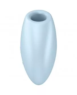 SATISFYER - CUTIE HEART AIR PULSE STIMULATOR & VIBRATOR BLAU