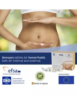500 COSMETICS - HEMAPRO PILLEN PILLEN FÜR DIE BEHANDLUNG VON HEMORRIODEN