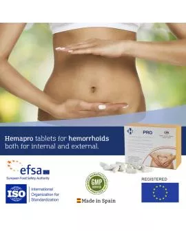 500 COSMETICS - HEMAPRO PILLEN PILLEN FÜR DIE BEHANDLUNG VON HEMORRIODEN