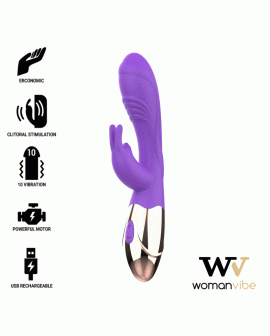 WOMANVIBE - VIORA SILICONE RECHARGEABLE VIBRATOR