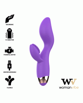 WOMANVIBE - DONNA AUFLADBARER SILIKONVIBRATOR