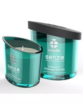 SWEDE Senze Tranquillity Massagekerze - Spearmint Rose