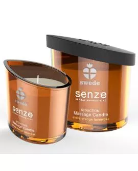Swede Senze Seduction Massagekerze - Nelke Orange Lavendel