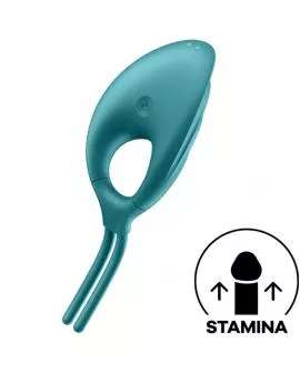SATISFYER - SWORDSMAN RINGVIBRATOR GRÜN