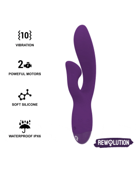 Rewolution - Rewofun Flexibler Vibrator mit Kaninchen