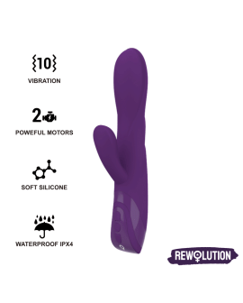 REWOLUTION Reworabbit - Flexibler Vibrator mit Kaninchen
