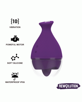 REWOLUTION - REWOLINGO VIBRATOR MIT ZUNGE