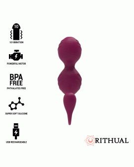RITHUAL - NISHA - WIEDERAUFLADBARE VIBRIERENDE KEGELBLLE ORCHIDEE