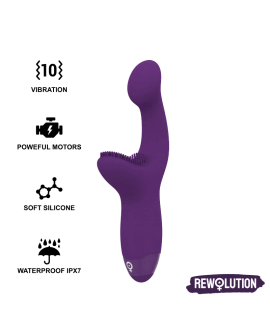 REWOLUTION - REWOKISS Vibrator-Stimulator