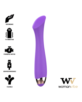 K-Punkt Silikon Aufladbarer Vibrator - Erotik