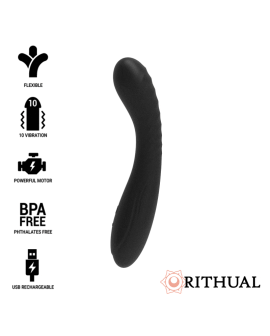 Rithual - Kriya - Wiederaufladbarer G-Punkt-Stimulator Schwarz