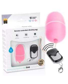 Online - Vibrierendes Ei mit Fernbedienung M Rosa