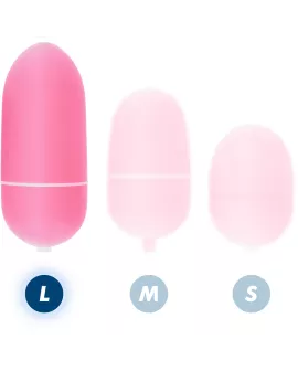 Vibrierendes Ei mit Fernbedienung - L Rosa