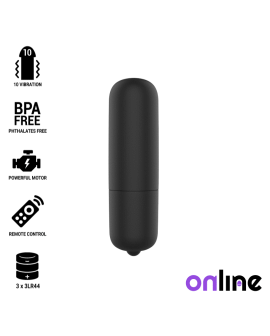 Online - Schwarze Mini-Vibrationskugel Erotik