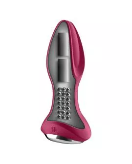 Satisfyer Rotator Plug 2+ - Vibrierender App-Plug Rot