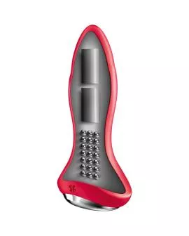 Satisfyer Rotator Plug 1+ - Vibrierender Plug mit App - Rot