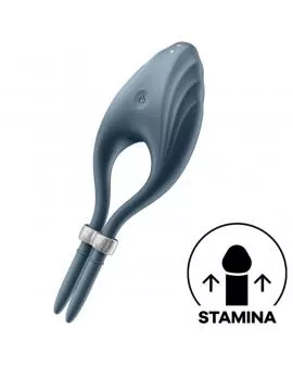 SATISFYER - DUELIST RINGVIBRATOR GRAU