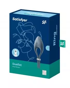 SATISFYER - DUELIST RINGVIBRATOR GRAU