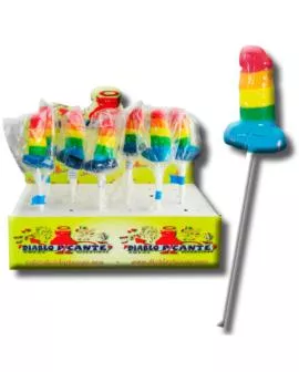 PRIDE - Gummi-Lutscher-Penis LGBT Pride