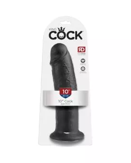 KING COCK - 10 DILDO SCHWARZ 25 CM