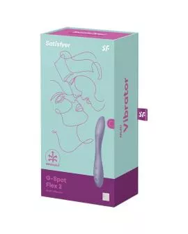SATISFYER - G-SPOT FLEX 2 MULTI VIBRATOR LILA