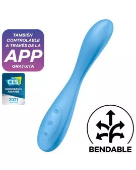 Satisfyer G-Spot Flex 4+ Multi Vibrator App - Blau