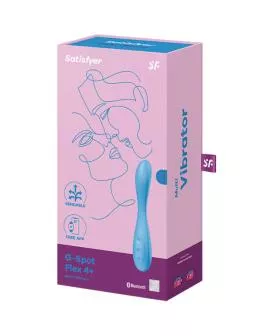 Satisfyer G-Spot Flex 4+ Multi Vibrator App - Blau