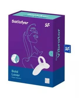 Satisfyer Bold Lover Fingervibrator - weiß