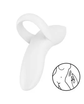 Satisfyer Bold Lover Fingervibrator - weiß