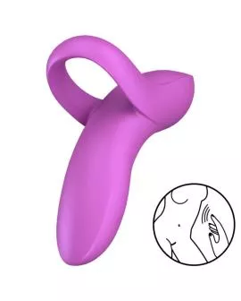 Satisfyer Bold Lover Fingervibrator - Rosa