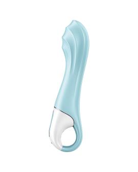 Satisfyer Air Pump 5+ - Aufblasbarer G-Punkt-Vibrator - Blau