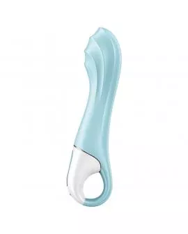 Satisfyer Air Pump 5+ - Aufblasbarer G-Punkt-Vibrator - Blau