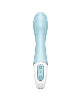 Satisfyer Air Pump 5+ - Aufblasbarer G-Punkt-Vibrator - Blau