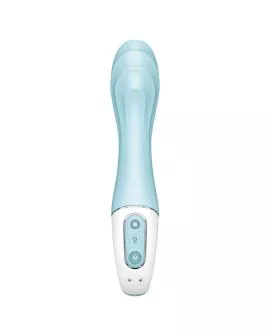 Satisfyer Air Pump 5+ - Aufblasbarer G-Punkt-Vibrator - Blau