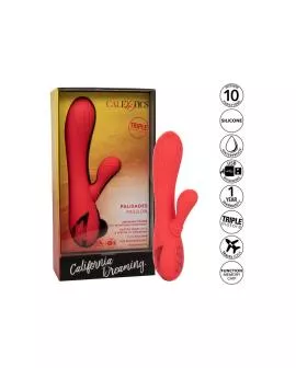Calexotics Palisades Passion Rot - Roter Erotikvibrator