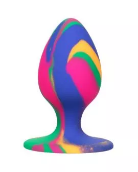 Calexotics - Cheeky Medium Tie-Dye Analplug