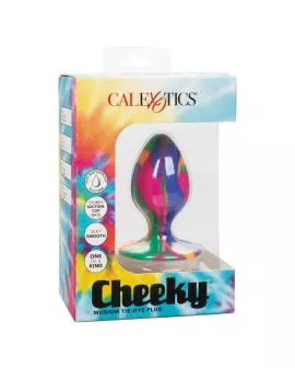Calexotics - Cheeky Medium Tie-Dye Analplug