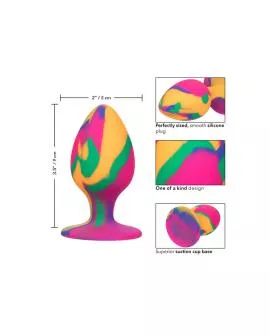 Calexotics - Frecher Großer Batik-Plug Anal