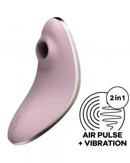 SATISFYER - VULVA LOVER 1 LUFTPULSSTIMULATOR & VIBRATOR VIOLETT