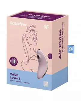 SATISFYER - VULVA LOVER 1 LUFTPULSSTIMULATOR & VIBRATOR VIOLETT
