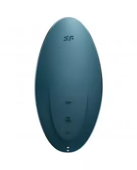 SATISFYER - VULVA LOVER 1 LUFTPULSSTIMULATOR & VIBRATOR BLAU