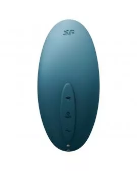 SATISFYER - VULVA LOVER 2 LUFTPULSSTIMULATOR & VIBRATOR BLAU