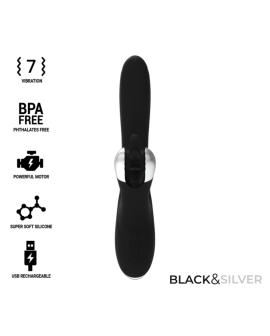 BLACK&SILVER - BUNNY JOHNNY VIBRIERENDE VIBRATION